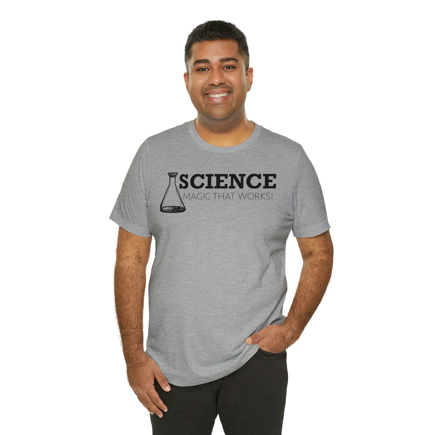 Science, Magic That Works - Unisex Jersey Short Sleeve Tee